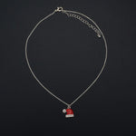 Load image into Gallery viewer, Women&#39;s Crystal Christmas Hat Necklace
