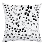 Load image into Gallery viewer, Fashion Cow Pattern Zebra Pattern Black And White Stripes Super Soft Pillowcase
