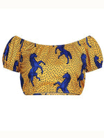 Load image into Gallery viewer, Women&#39;s Printed Short-sleeved Top Wide-leg Pants Two-piece Set
