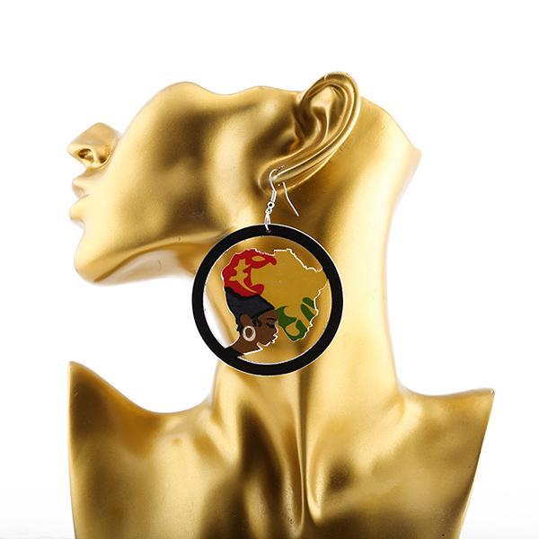 Popular color fashion earrings