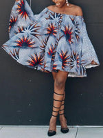 Load image into Gallery viewer, Women&#39;s Ethnic Printed Long-sleeved Dress
