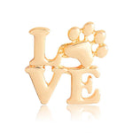 Load image into Gallery viewer, Love Dog claw brooch
