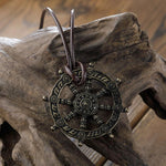 Load image into Gallery viewer, Ethnic Style &quot;Wheel of Life&quot; Bronze Necklace
