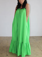 Load image into Gallery viewer, Sexy Solid Color Suspender Dress
