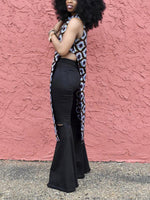 Load image into Gallery viewer, Ethnic Print Sleeveless Irregular Top
