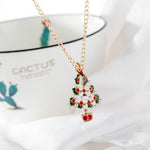 Load image into Gallery viewer, Women&#39;s Christmas Tree Necklace
