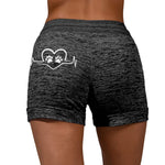 Load image into Gallery viewer, Cute dog paw print casual shorts
