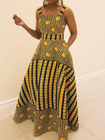 Load image into Gallery viewer, Women&#39;s Ethnic printed maxi dress
