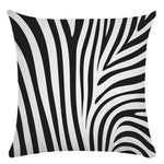 Load image into Gallery viewer, Fashion Cow Pattern Zebra Pattern Black And White Stripes Super Soft Pillowcase
