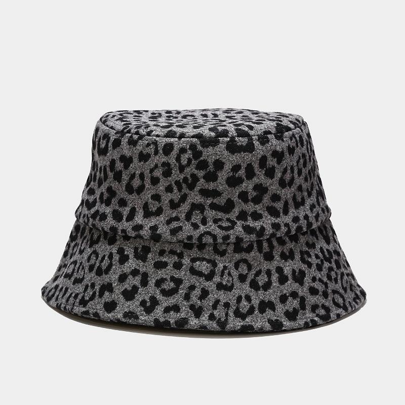 Ladies Cow Zebra Printed Fisherman Hat