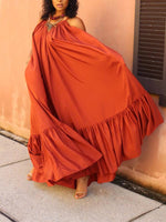 Load image into Gallery viewer, Sexy Solid Color Suspender Dress
