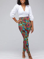 Load image into Gallery viewer, Women&#39;s casual African print pant
